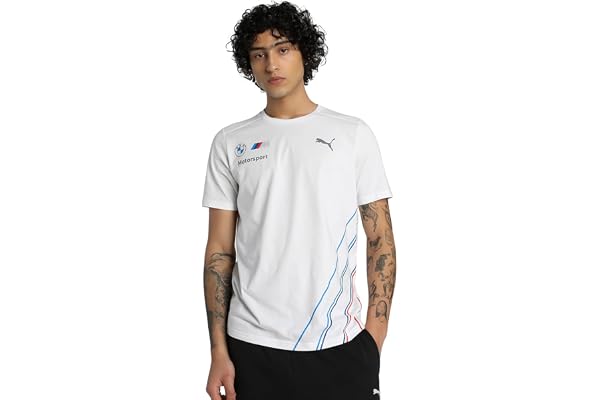 PUMA BMW Motorsport T-Shirt d’équipe Homme