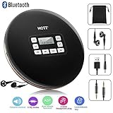 💿 Betrieb mit zwei AA-Batterien oder externem Netzteil, einschließlich Ladekabel. Die Tasten sind beim Abhören durch den Schalter 