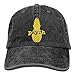 Produktbild KAKICSA Personality Caps Hats Sports Denim Cap Psych Pineapple 1-1 Unisex Snapback Caps Adjustable Baseball Hat