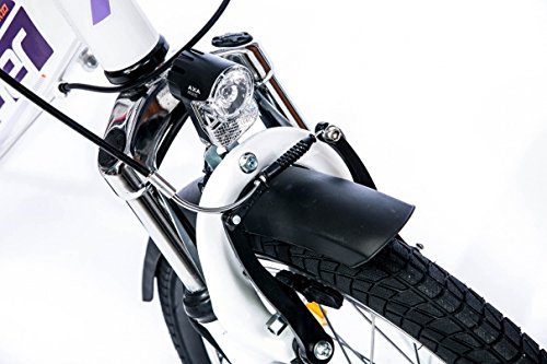 Leader MTB Street 20 Zoll MTB/Kinderrad Weiß/Lila (2016) - 6