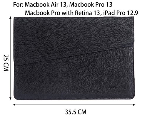 STONG MacBook air MacBook Pro iPad Air2 11.6, 12, 13.3, 15.4 zoll hülle leder tasche sleeve case PU Leather Laptop Case Protective Carrying Hüllen Bag Case Cover Shell - 2