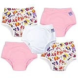 Bambino Mio, Potty Training Pants, Mixed Girl, Pink Elephant, 2-3 Years (5 Pack)
