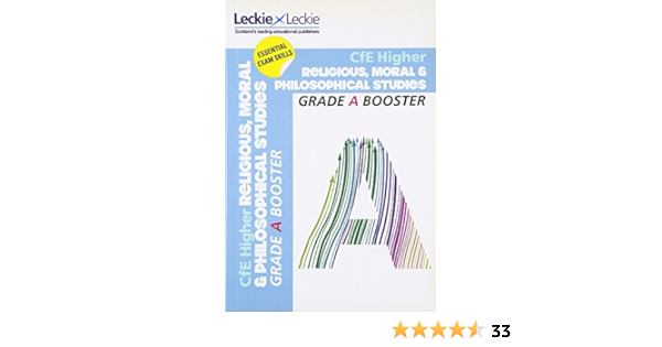 Higher Religious Moral Philosophical Rmps Grade Booster For Sqa Exam Revision Maximise Marks And Minimise Mistakes To Achieve Your Best Possible Mark Grade Booster For Cfe Sqa Exam Revision Jack
