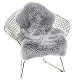 ▲ Größe: Länge: 90cm, Breite: 60cm, die felle haben eine sehr hohe Wolldichte wodurch das Fell sehr weich und kuschelig ist.