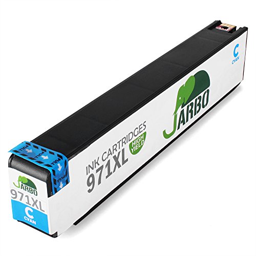 JARBO Kompatibel 970XL 971XL Tintenpatronen Hohe Kapazität kompatibel mit Officejet Pro X451dn X451dw X476dn X476dw X551dw Drucker (1 Schwarz,1 Cyan,1 Magenta,1 Gelb) - 3