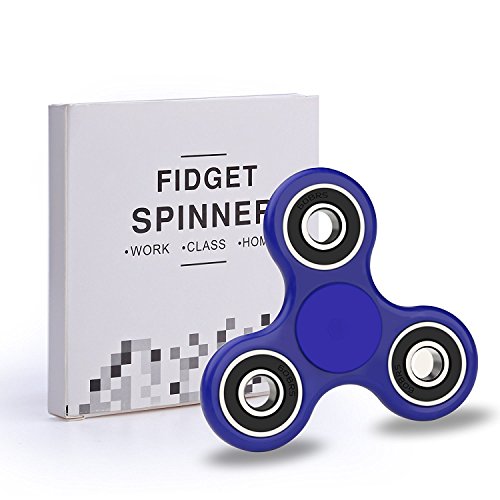2017 Special Offer Finger Spinner Fidget Toy for ADHD Spinners - Stress and Anxiety Relief - EDC Office Toy, Super Fast Long Spins - Customized Hybrid Center Bearing, Injection Molded ,Hand spinner (BLUE) 2017 Special Offer Finger Spinner Fidget Toy for ADHD Spinners - Stress and Anxiety Relief - EDC Office Toy, Super Fast Long Spins - Customized Hybrid Center Bearing, Injection Molded ,Hand spinner (BLUE)