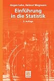 Image de Einführung in die Statistik (Teubner Studienbücher Mathematik)