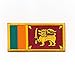 Produktbild 40 x 20 mm Sri Lanka Colombo Ceylon Flagge Flag Aufnäher Aufbügler 1030 Mini