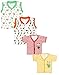 Babeezworld Baby Cotton Front Open Half Sleeves Cut Sleeve Sleeveless Vest Tshirt Jhabla Top Suitable For Girls & Boys (Kids Pack Of 4) RS.499.00