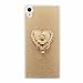 Price comparison product image MUTOUREN Sony Xperia Z3 case cover transparent TPU silicone mobile phone protective shell anti-scratch anti-shock bling glitter case-gold