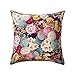 Produktbild Kissenbezuge Yesmile Kissenhülle Dekokissen Blume Pflanze Bettwäsche Fall Throw Pillow Covers Für Autos Sofakissen Startseite Dekorative Kissenbezüge Cases Kissenbezug Dekorative Geschenk