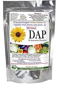 Plantmor Organic Fertilizers & Pesticides DAP Diammonium Phosphate granules 850 Grams Garden Fertilizer for All Types of Vegetable, Fruits, Leafy & Flower Plants