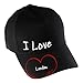 Produktbild Multifanshop Baseballcap Modern I Love Landau schwarz - Lustig Witzig Sprüche Party Mütze