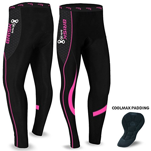 Brisk Bike Thermo-Radhosen Fahrradhosen Radsport-Leggings Fahrradhosen Radlerhosen gepolsterte Radhosen professionelle Radhosen Fahrradkleidung Mountainbike - 3
