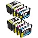 Produktbild LxTek Kompatibel Tintenpatronen Ersatz für Epson 27 27XL ( 2 Schwarz, 2 Cyan, 2 Magenta, 2 Gelb ) für Epson WorkForce WF-3620DWF WF-3640DTWF WF-7110DTW WF-7610DWF WF-7620DTWF Drucker