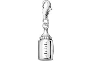 Quiges Charm Pendentif en Argent 925 Articles pour Bébés avec Fermoir