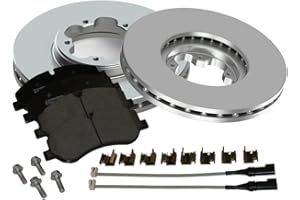 1 FIRSTLINK THE AUTO PARTS SUPPLIERS Front Brake Discs and Pads fits Ford Transit Custom and Mk8 (2014 on) 2.0 2.2 TDCI 250 260 270 280 290 300 310 size 288mm with 15" Single Rear Wheel (SRW) Short Wheel Base (SWB)