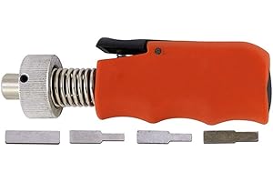 Loboo Idea Obrotowy wytrych o 180 stopni, narzędzie do otwierania zamków, narzędzie do automatycznego otwierania zamków, wielofunkcyjne narzędzia do otwierania zamków z wgłębieniami (GOSO,