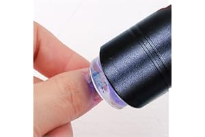 Mini LED Nageltrockner UV Taschenlampen Gel Licht, 15s Schnell trocknend Nagellack Aushärtelampe UV Sensor Nagellampe Aushärt