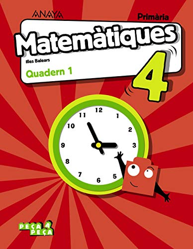 Matemàtiques 4 Quadern 1 (Peça a peça)