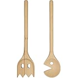 getDigital Set Di Due Cucchiai Di Legno - Set Di 2 Cucchiai Da Portata Ispirati Dal Classico Videogioco Arcade – In Legno Di 
