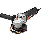 WORX WX717 a&ccedil;ılı taşlama makinesi 750 W &ndash; R&ouml;lanti devri 11000/dk &ndash; 115 mm disk &ccedil;apı &ndash; ilave sap sayesinde daha y&uuml;ksek kullanı