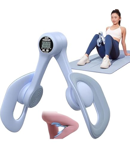 Allenatore Per Cosce, Pelvic Floor Muscle Trainer, 20KG-60KG Resistenza Regolabile, Pressa Per Gambe Per Casa, Thigh Trainer Con Contatore, Attrezzo Multifunzione Per Le Gambe Per Donne E Uomini - 4