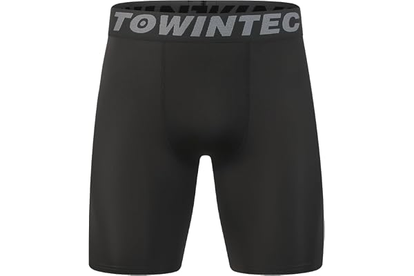 Towintec Tajta kompressionsshorts för unga pojkar barn termiskt baslager andningsbara underbyxor träning atletisk undershorts underkläder sport skinn under utrustning gym för basket fotboll