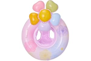 WISHTIME Kids' Fun-Filled Floral Float for Summer - Flower-Themed Ride-On Pool Ring, Comfortable and Entertaining, Great Water Companion