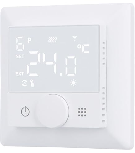 KETOTEK Vloerverwarming Thermostaat Digitaal Handleiding Programmeerbaar Elektrische Verwarming Kamerthermostaat Met Vloersonde 16a Lcd Temperatuurregelaar Weekprogrammering 664693688