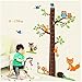 UberLyfe Large wall decals Height chart for Kids Room Animals Wall Sticker - 5.5 Ft. (Wall Covering Area: 188cm x 170cm) - WS-000202 RS.399.00