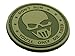 Produktbild Patch Nation Don't Run You'll Only Die Tired PVC Airsoft Paintball Klett Emblem Abzeichen Grün