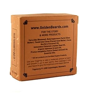 Organic Beard Balm -Toscana - 30ml - 100% Natural *Golden Beards* | Jojoba & Argan & Apricot Oil, Moisturise Your Beard… - Image 3