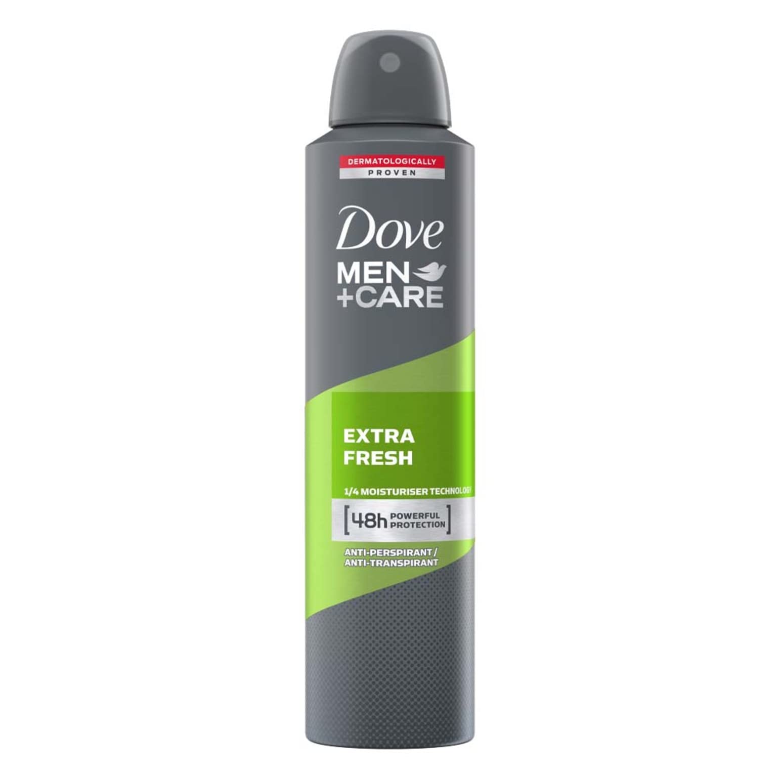 Unilever Dove Men+care Extra Fresh Dry Spray Antiperspirant Aerosol Deodorant, Up to 48 Hrs Protection From Sweat & Odour, So