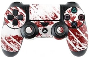 ‎SKINS4U Skins4u Sony Playstation 4 Skin PS4 Controller Skins Design Sticker Aufkleber Styling Set auch für Slim & Pro - Torn