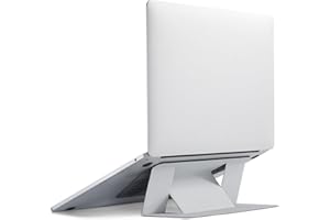 MOFT Support pour Ordinateur Portable, Support Laptop Adhésif Léger et Stable avec 2 Angles Réglables pour Bureau Voyage et Études, Compatible avec MacBook 11"-16", Misty Cove