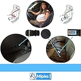 Schwangerschaftsgurt auto ★ Schwangerschaftskissen mit Gurtführungsschlaufen ★ schützt das Risiko der Abtreibung zu vermeiden - 4