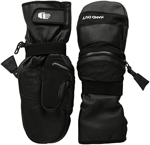 Hand Out Gloves Pro Mitten, Black, X Large