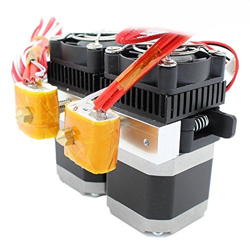 Anycubic MK8 Dual Head Hotend Extruder für MakerBot Prusa i3 3D-Drucker 1.75mm Glühfaden 0.4mm Düse - 3