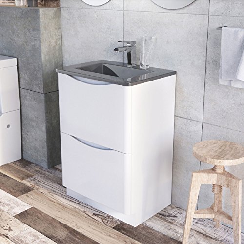 Eaton Gloss White Bathroom Vanity Units