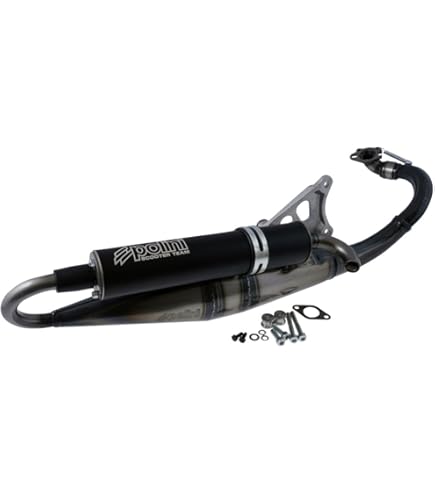 Marmitta Phantom F12 Polini Scooter Team Piaggio Gilera (E