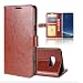 Produktbild Galaxy S8 Plus Hülle,Samsung Galaxy S8 Plus Holster Hülle,Bookstyle Handyhülle Premium PU Leder + TPU Tasche Flip Case Brieftasche Etui Handy Schutz Hülle für Samsung Galaxy S 8 Plus - Braun