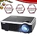 Produktbild Beamer, WiMiUS Beamer 3000 Lumen Videobeamer Unterstützung 1080P Full HD Video Projektor Heimkino mit 176" Display Kompatibel mit Fire TV Stick HDMI VGA USB AV für PC Smartphone Laptop iPad,usw