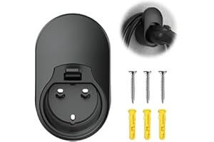 FOUVIN Tipo 2, supporto da parete per cavo di ricarica da parete, supporto per cavo di ricarica, supporto per cavo tipo 2, supporto da parete compatibile con tutte le norme UE tipo 2, cavi di ricarica EV