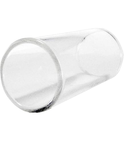 Gintar Ringer Slide Guitar Slide Ring 3-Pack Transparent Glass Guitar Slides - Clear Tone ...