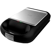Cecotec Rock'nToast Family Sandwich Maker, 1500 W, 4 Sandwich Capacity, Non-Stick Coating, Fast Heating and Even Roasting, St