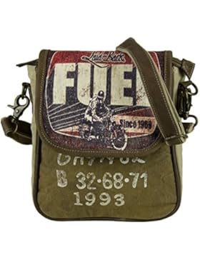 Sunsa Damen Herren kleine Messengertasche Umhängetasche Schultertasche Studententasche Tablettasche Canvastasche...