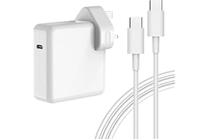 Macbook Charger, Newding 61W/65W USB C Power Adapter for Mac Book Pro13 inch 2021, 2020, 2019, 2018, Mac Book Air 16, 15, 14, 13 Inch 12 Inch Included with 2M Type C Cable (6.56ft/2m)