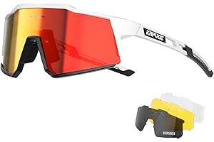 KAPVOE Polarizzati Occhiali Da Ciclismo Con 1 Lenti o 4 lenti Intercambiabili TR90 Sport Occhiali Da Sole Donne Uomini K9022