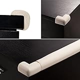 Agapo 2m Kantenschutz + 4 Eckenschützer selbstklebend für Kindersicherheit Kindersicherung - 6